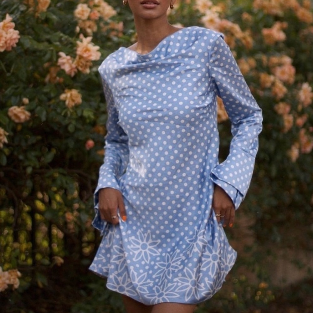 Keepsake The Label Blue Dress Size 8 BNWT - Picture 2 of 8